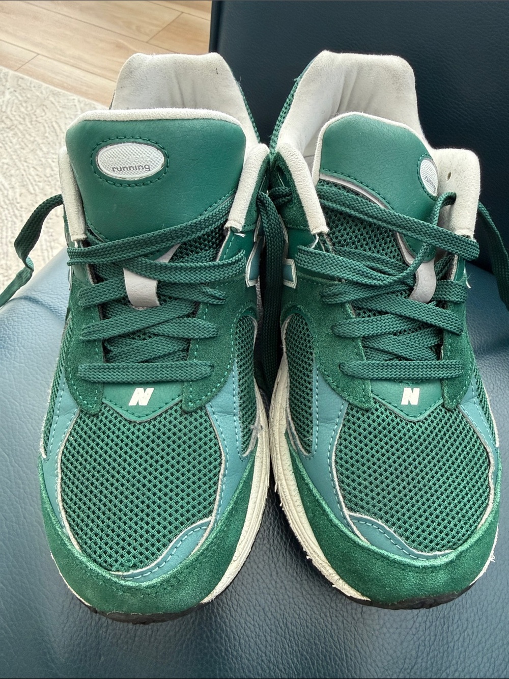 New Balance 2002R in Marsh Green 🌿 Kids size 7 boys. The 2002R